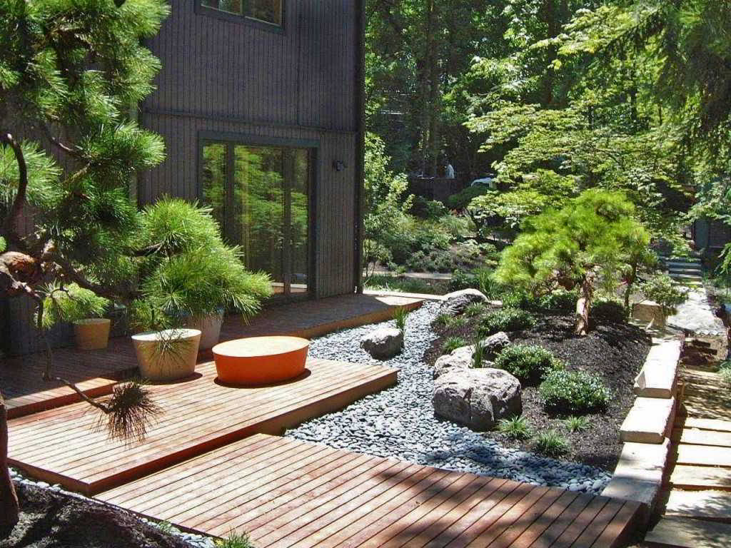Thiết kế sân vườn theo phong thủy Nhật Bản